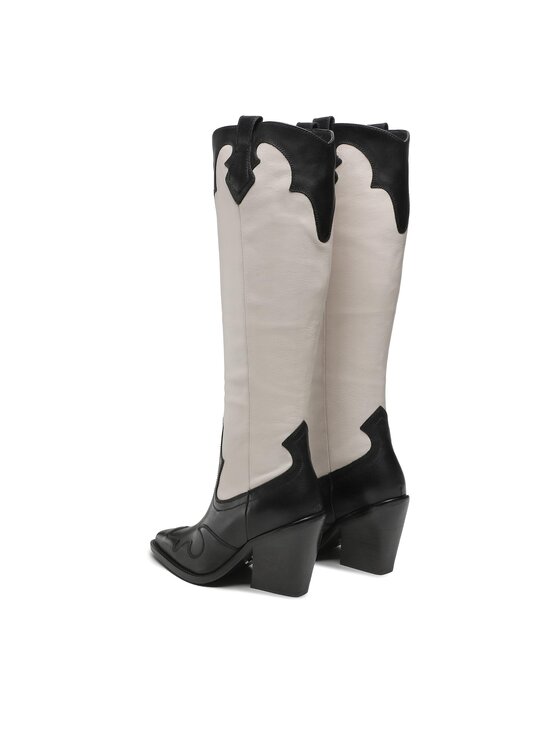 Bronx Bronx Kowbojki High boots 14287-AG Czarny