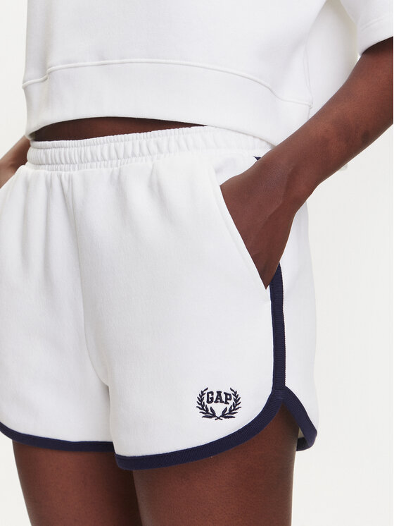 Gap Gap Spordišortsid 778453-02 Valge Regular Fit