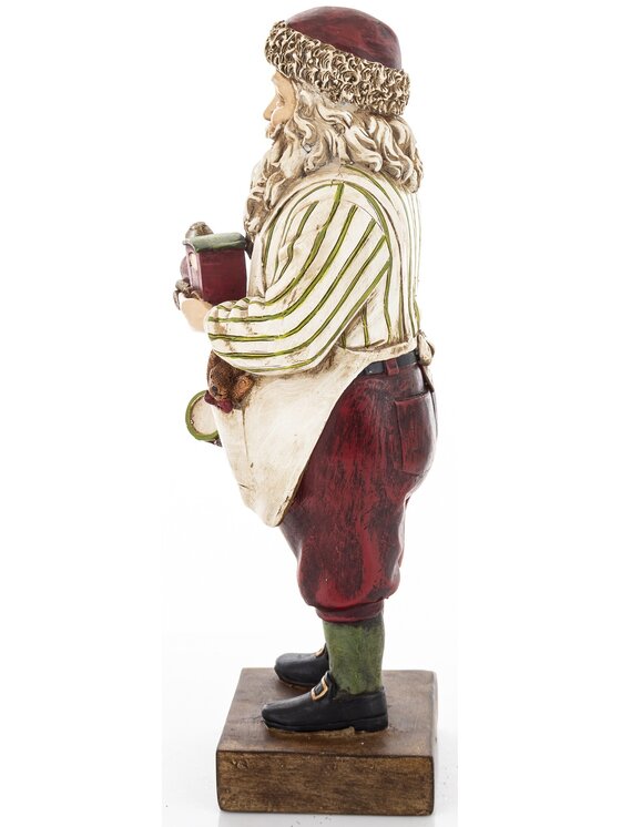 MIAhome MIAhome Figurka Święty Mikołaj 33x13x11 cm ARTIGIANO Kolorowy