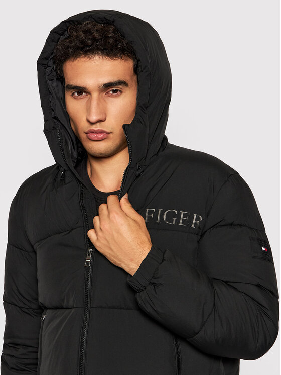 Tommy Hilfiger Tommy Hilfiger Μπουφάν χειμωνιάτικο High Loft MW0MW19656 Μαύρο Regular Fit