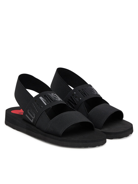 LOVE MOSCHINO LOVE MOSCHINO Szandál JA16033G0MJN7000 Fekete