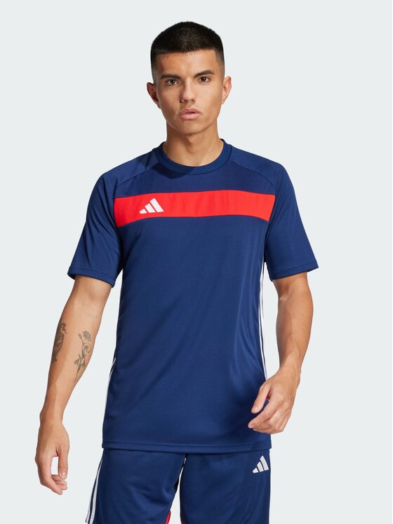 adidas adidas Koszulka techniczna 140721 Niebieski jasny Slim Fit