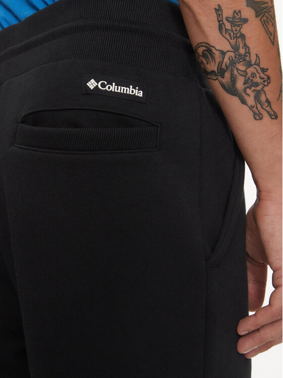 Columbia Columbia Παντελόνι φόρμας Lodge™ Heavyweight 1958053 Μαύρο Regular Fit