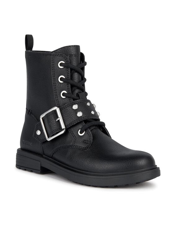 Geox Geox Μποτάκια Jr Eclair J369QD 000BU C9999 D Μαύρο