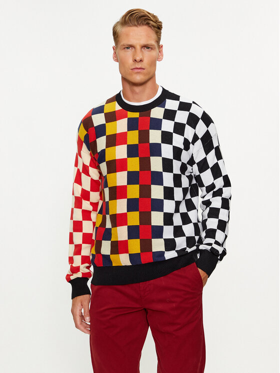 United Colors Of Benetton United Colors Of Benetton Mikina 1094K104W Barevná Regular Fit