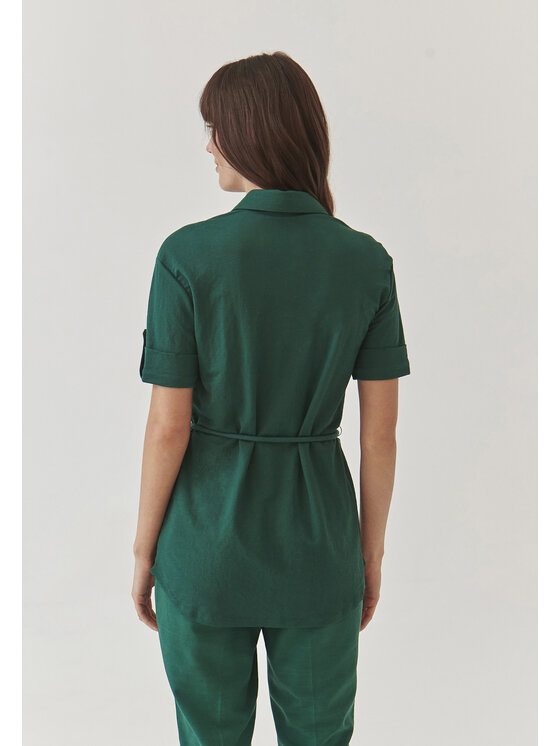TATUUM TATUUM Koszula SAVANAH 1 Zielony Classic Fit