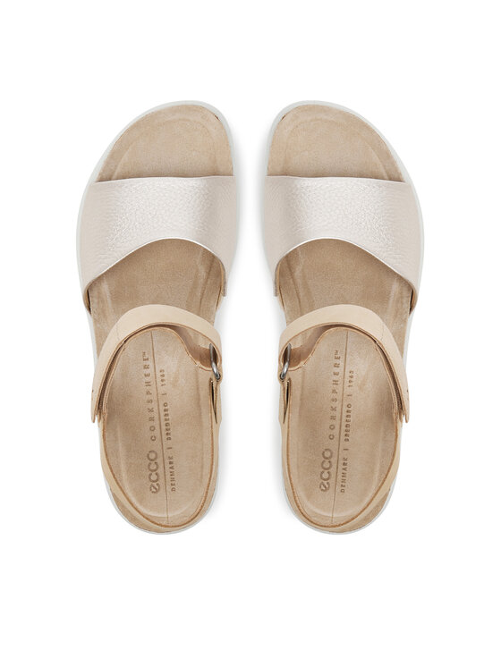 ECCO ECCO Szandál Flowt Wedge 27231360704 Arany