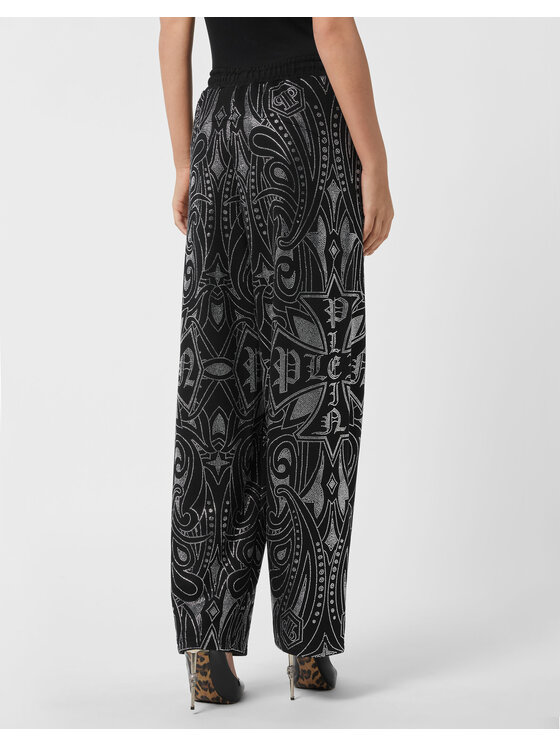 PHILIPP PLEIN PHILIPP PLEIN Spodnie dresowe 26349 Czarny Jogger Fit