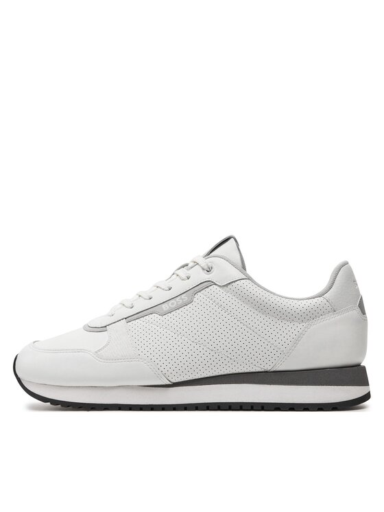 BOSS Boss Sneakersy Kai Runn Ltpf 50517382 Bílá