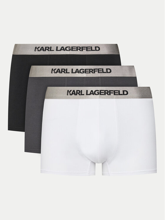 Komplet 3 par bokserek KARL LAGERFELD