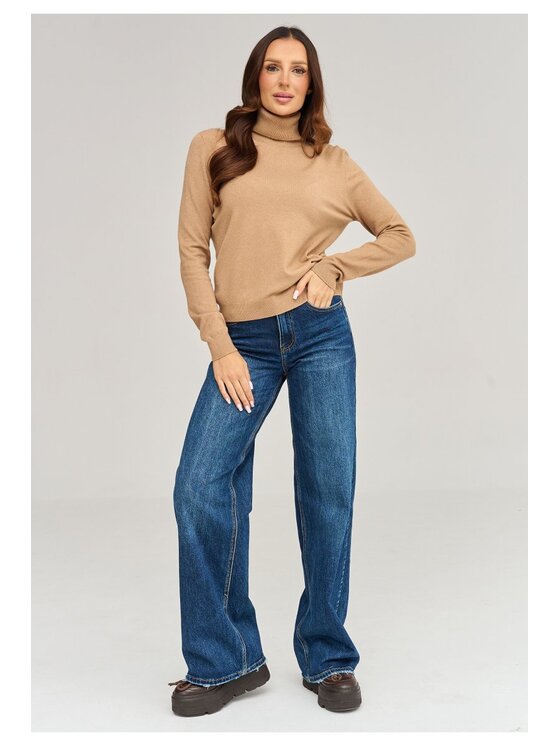 Makadamia Makadamia Golf C106 Beżowy Loose Fit