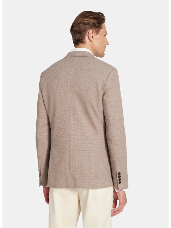 Pako Lorente Pako Lorente Marynarka P25WF-3X-020 Brązowy Slim Fit