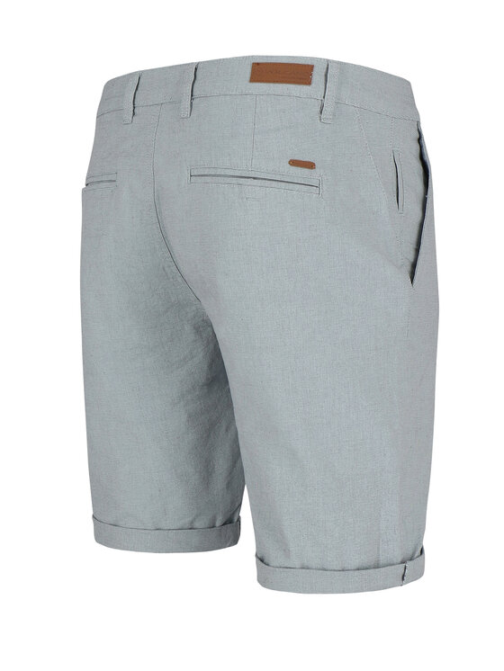 Volcano Volcano Szorty materiałowe P-NEITH Szary Regular Fit