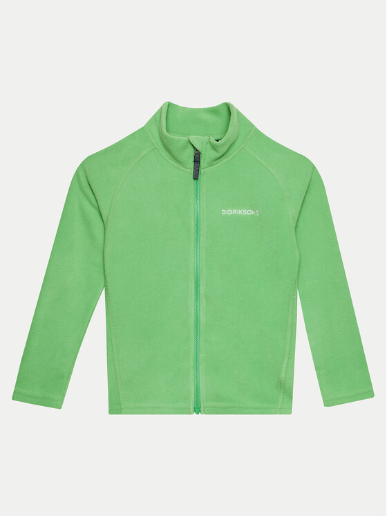 Didriksons Mikina Monte 505026 Zelená Regular Fit