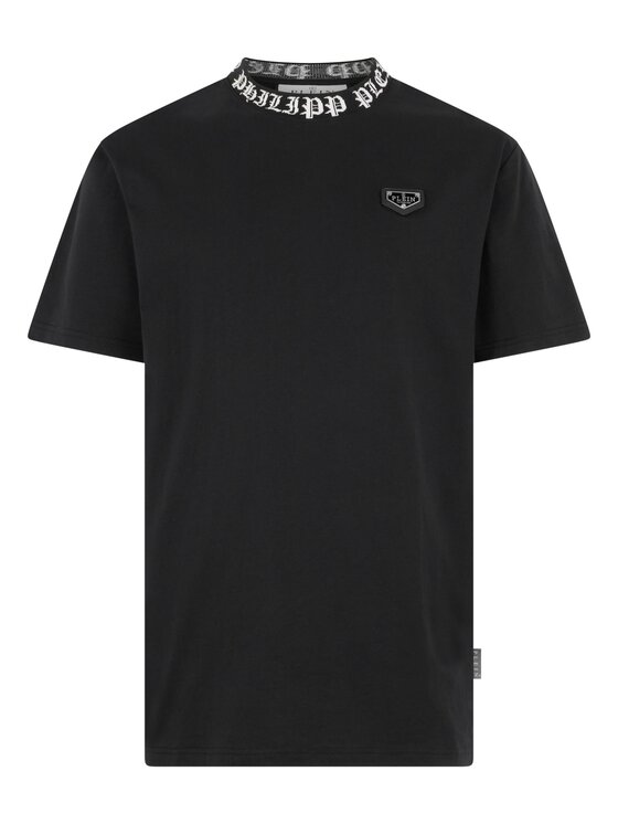 PHILIPP PLEIN PHILIPP PLEIN T-Shirt 31654 Czarny Regular Fit