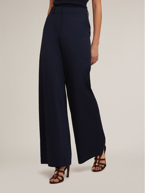 Motivi Motivi Pantaloni di tessuto P004Q003967N034 Blu Over Fit