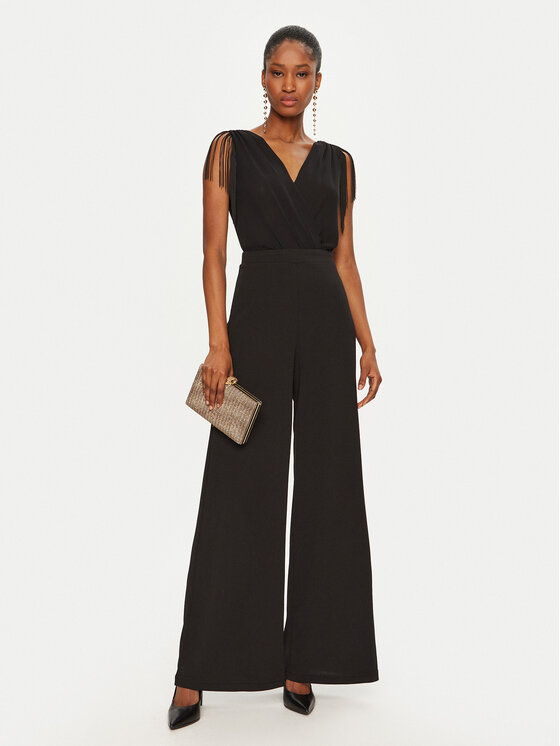 Rinascimento Rinascimento Jumpsuit CFC0121758003 Nero Regular Fit