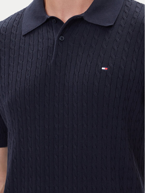 Tommy Hilfiger Tommy Hilfiger Pólóing MW0MW40701 Sötétkék Regular Fit