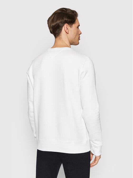 Tommy Hilfiger Tommy Hilfiger Felpa Multi Placement MW0MW22199 Bianco Regular Fit