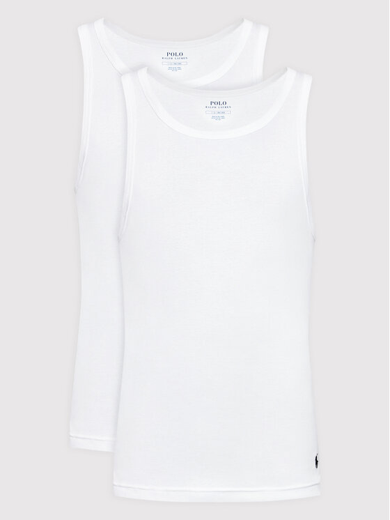Polo Ralph Lauren Polo Ralph Lauren Σετ 2 tank tops 714835886001 Λευκό Regular Fit