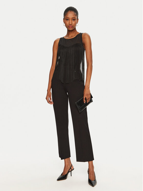 Rinascimento Rinascimento Halenka CFC0121728003 Černá Regular Fit