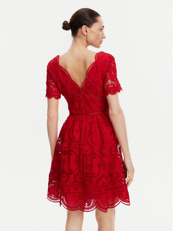 Morgan Morgan Coctailkleid 251-ROMBRE Rot Regular Fit