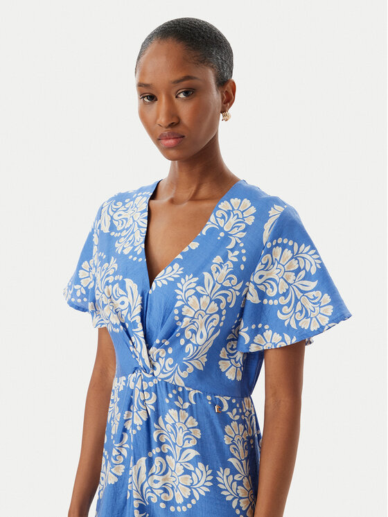 LOLA CASADEMUNT LOLA CASADEMUNT Vasaras kleita LS2616137 Zils Regular Fit