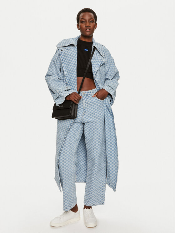 Hugo Tenchcoat Garena_B 50519552 Blau Relaxed Fit | Modivo.de