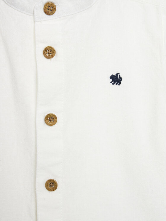 Coccodrillo Coccodrillo Camicia WC4136201EBB Bianco Regular Fit