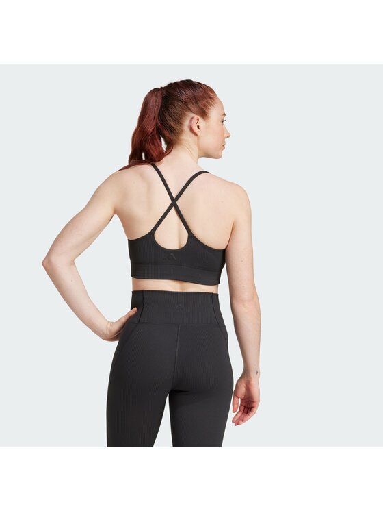 adidas adidas Biustonosz sportowy 156087 Czarny