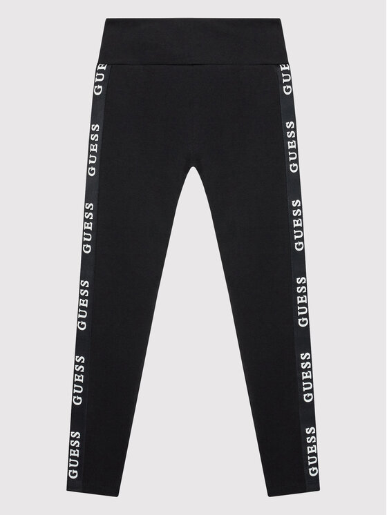 Guess Guess Leggings J2YB09 KABR0 Crna Slim Fit