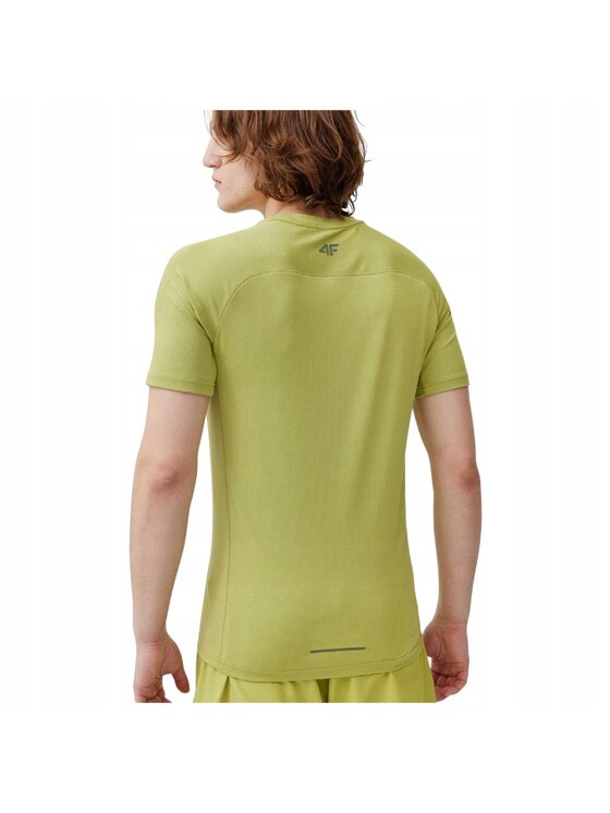 4F 4F T-Shirt TFTSM171 Zielony Comfortable Fit