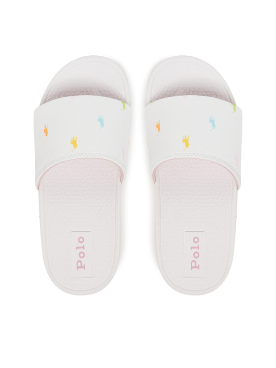Polo Ralph Lauren Polo Ralph Lauren Šlepetės RL01854101 Balta