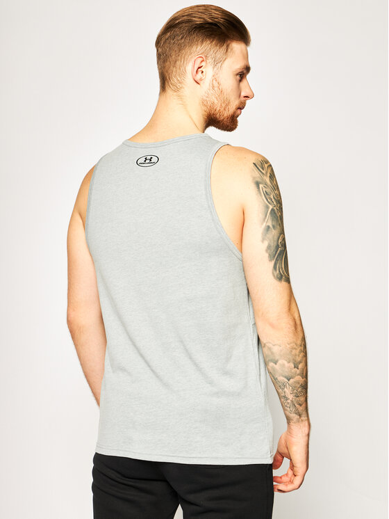 Under Armour Under Armour Tank top UA Sportstyle Logo 1329589 Szary Regular Fit