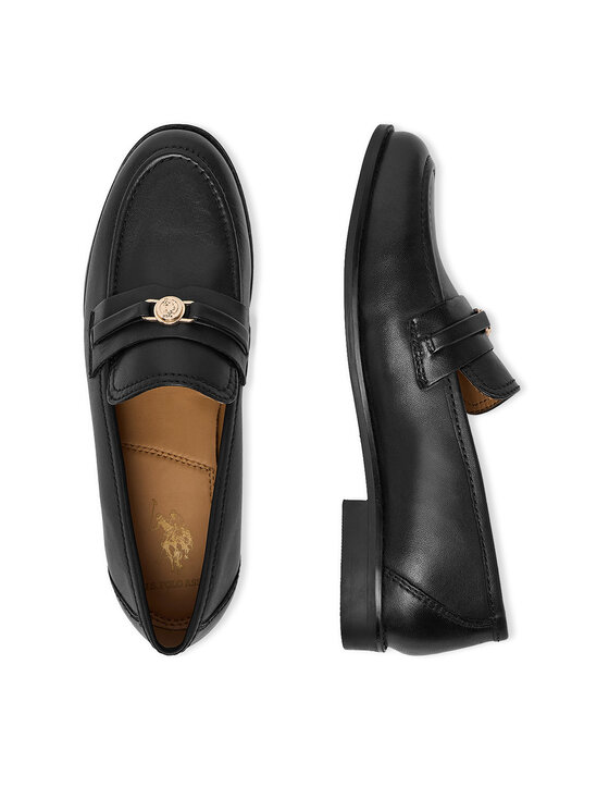 U.S. Polo Assn. U.S. Polo Assn. Loafersy EO-MARBEL001W/GL1 Czarny