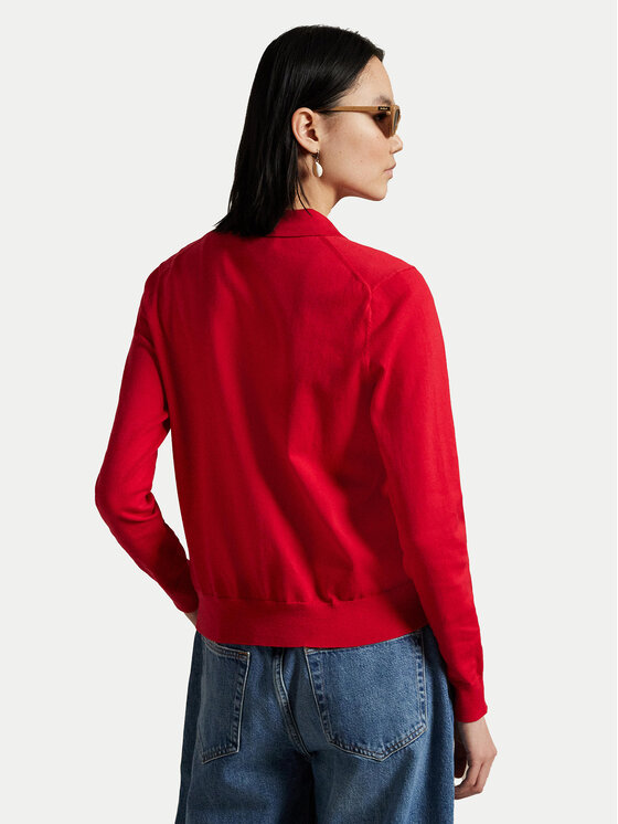 Polo Ralph Lauren Polo Ralph Lauren Cardigan 211959285002 Rosso Slim Fit