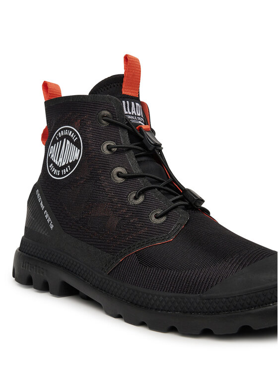 Palladium Palladium Schnürstiefeletten Pampa Lite Travel Vt 74472-008-M Schwarz