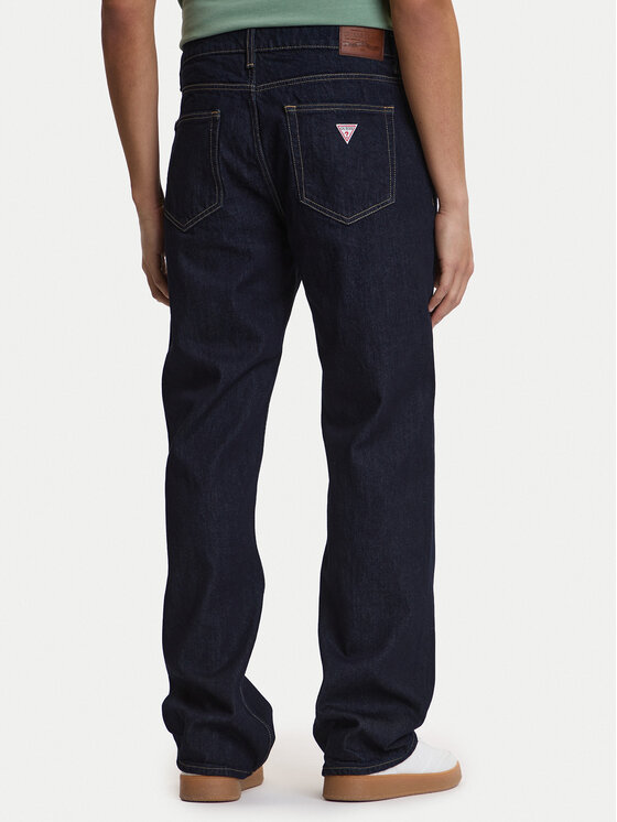 Guess Jeans Guess Jeans Teksad M4BAB3 D5EJ2 Tumesinine Relaxed Fit