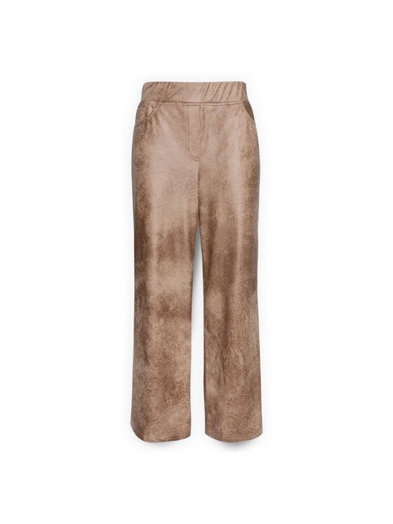 Elena Mirò Elena Mirò Spodnie materiałowe P028Z000250N0E2 Kremowy Regular Fit
