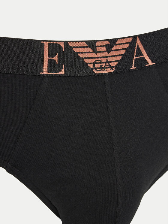 Emporio Armani Underwear Emporio Armani Underwear Σετ σλιπ 3 τμχ. EM000258 AF10778 MC061 Μαύρο