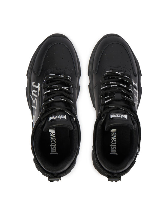 Just Cavalli Just Cavalli Сникърси 80QA3SH1 ZPC21 Черен
