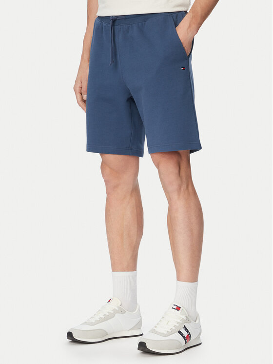 Tommy Hilfiger Tommy Hilfiger Αθλητικό σορτς MW0MW37240 Μπλε Regular Fit