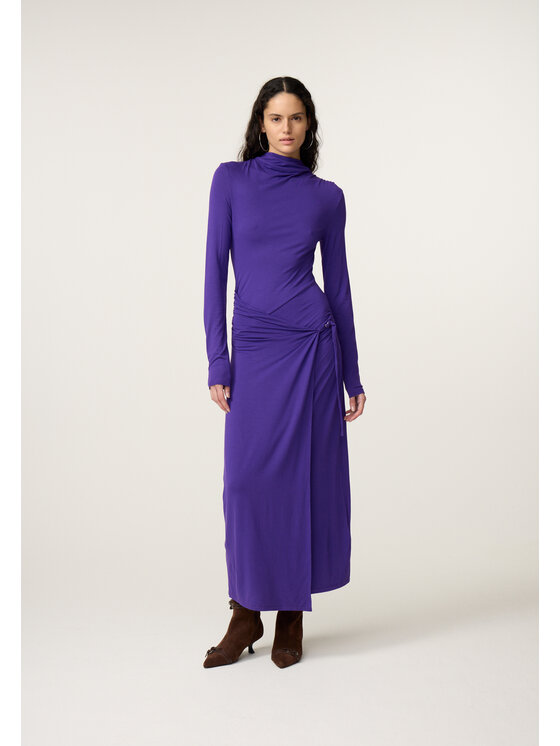 Fabienne Chapot Fabienne Chapot Sukienka codzienna 6904-1857-172 Fioletowy Regular Fit