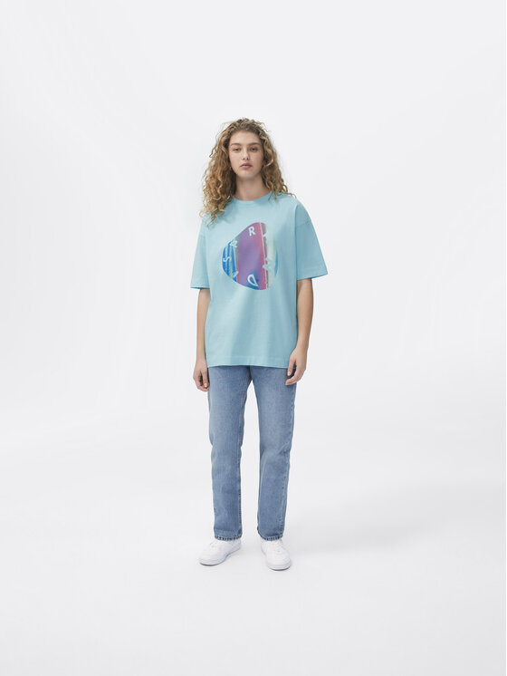 Sprandi Sprandi T-särk SP22-TSD100 Sinine Relaxed Fit