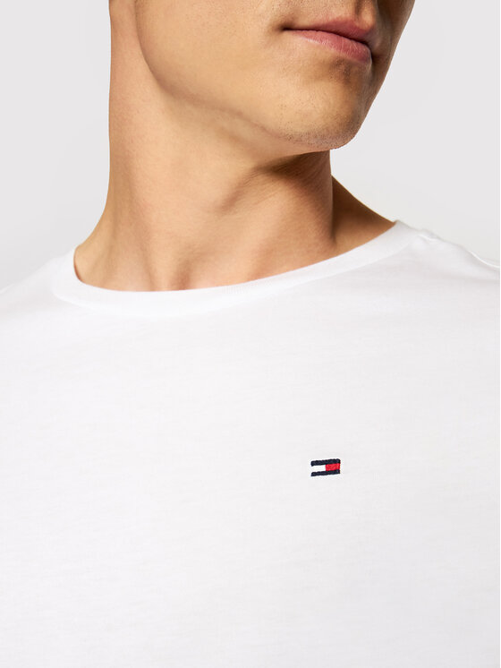 Tommy Hilfiger Tommy Hilfiger T-Shirt 2S87904671 Bílá Regular Fit
