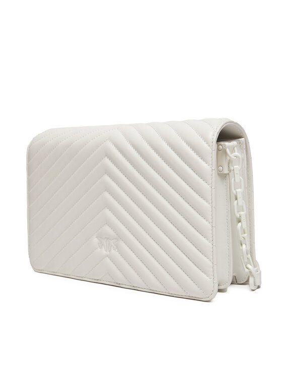 PINKO Pinko Borsetta Love Click Classic 100063 A0VM Z15B Bianco