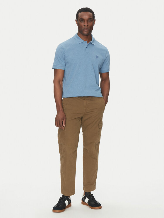 BOSS BOSS Pólóing 50536728 Kék Regular Fit
