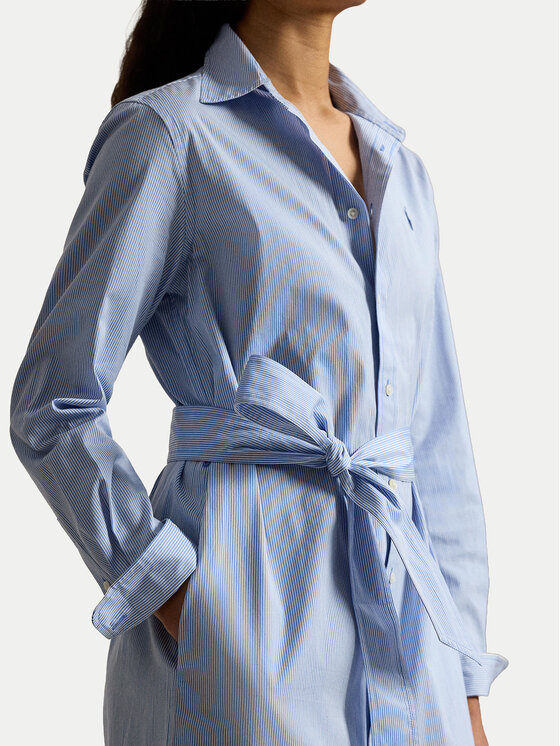 Polo Ralph Lauren Polo Ralph Lauren Сукня-сорочка 211A96362001 Блакитний Regular Fit