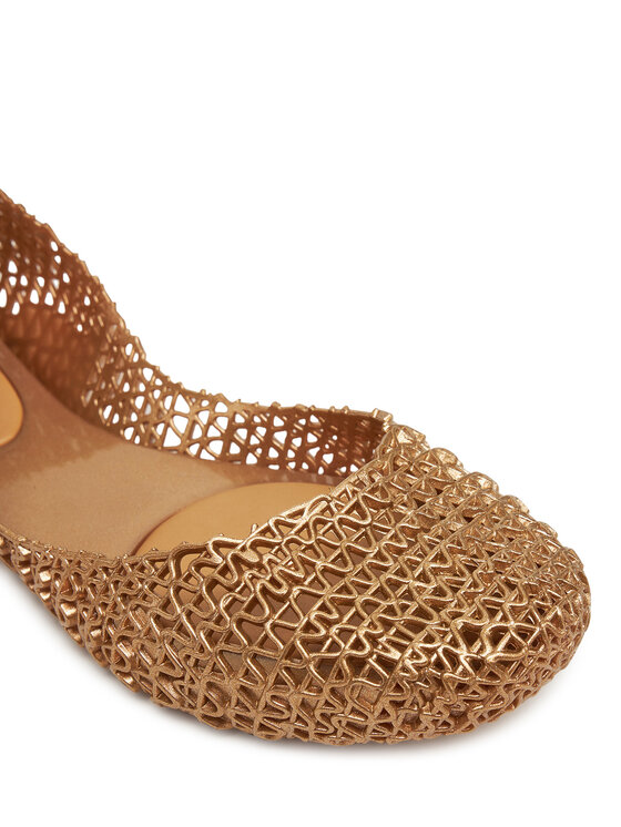 Melissa Melissa Μπαλαρίνες Melissa Campana Papel Ad M 33693 Χρυσό