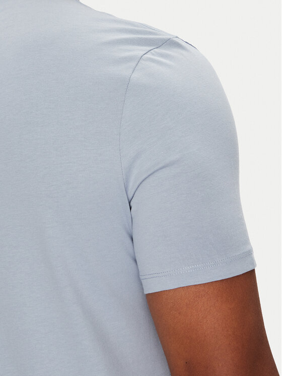 Guess Guess Tričko M2YI36 I3Z14 Modrá Slim Fit